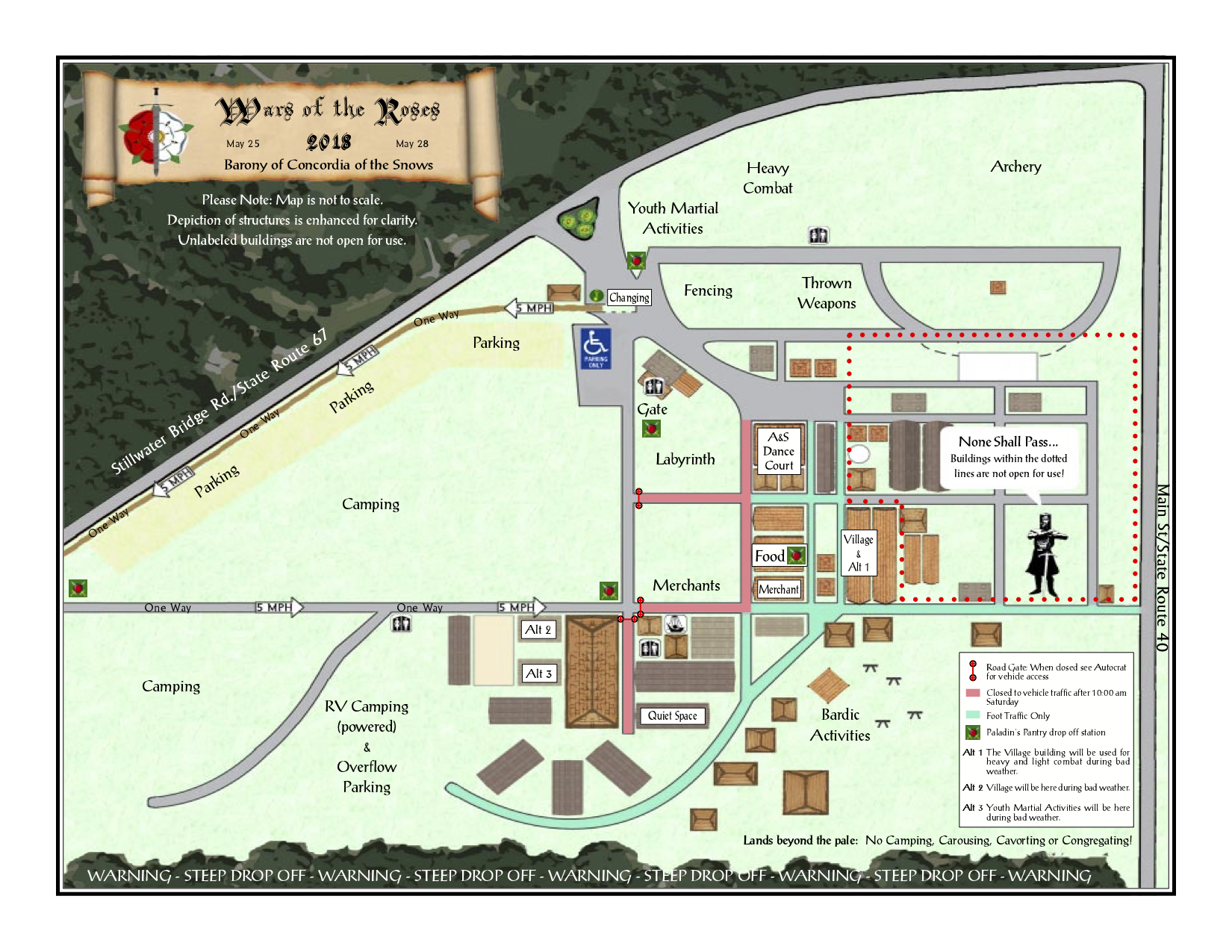 Image of the Schaghticoke Fairgrounds Site Map